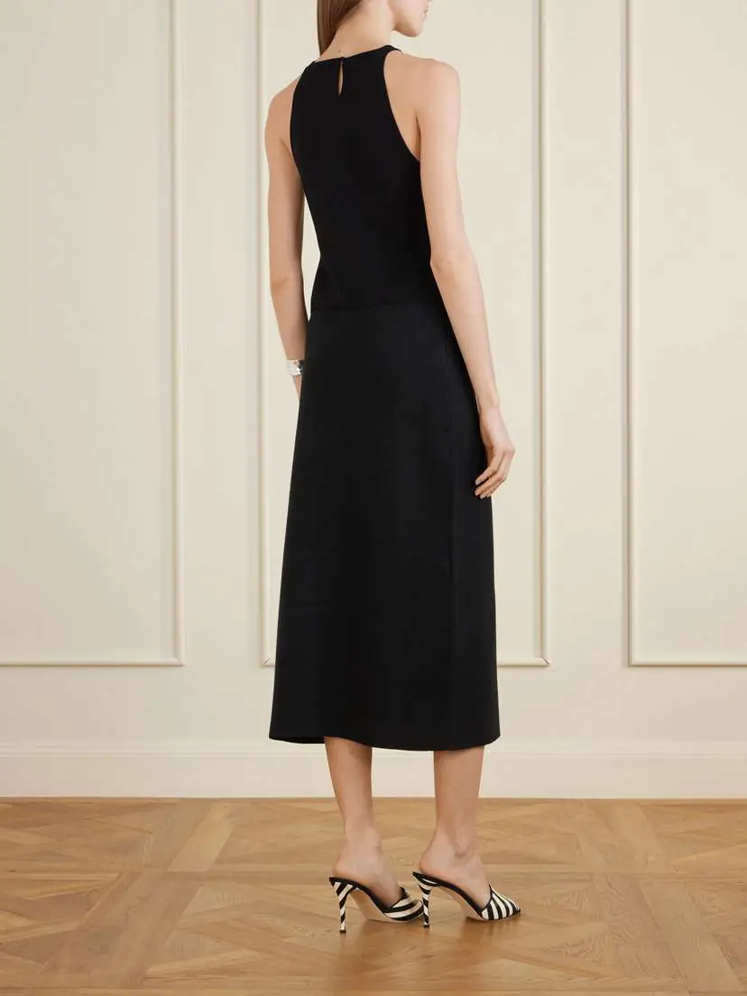 Carolina Herrera Cropped Ribbed-knit Jersey Tank | Thumbnail 4 Carolina Herrera Cropped Ribbed-knit Jersey Tank | Thumbnail 4