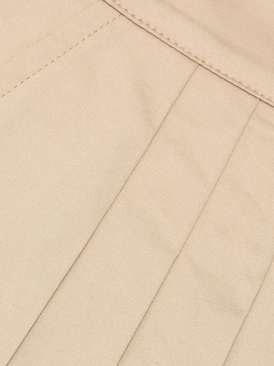 Generation Love Women's Oria Cotton Sateen Bubble Shorts | Thumbnail 7