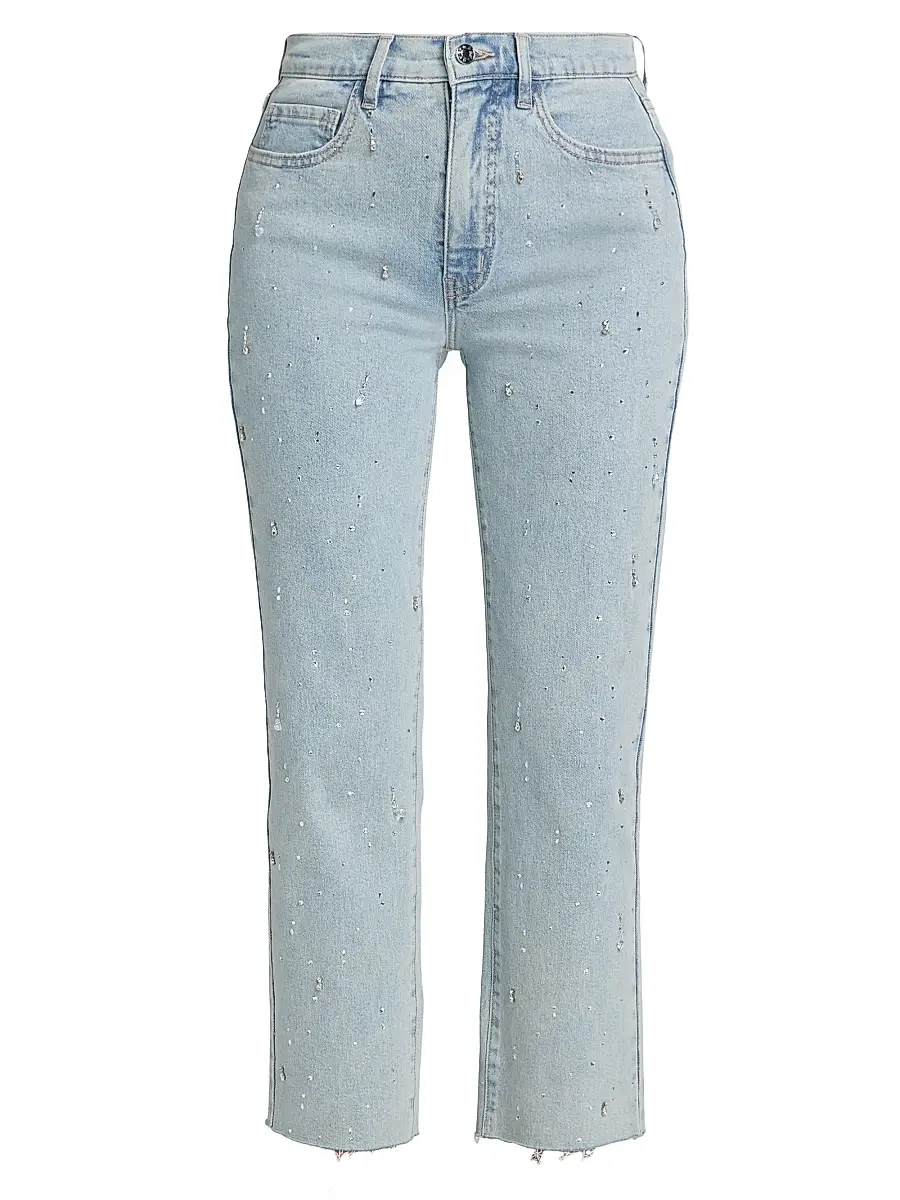 Generation Love Women's Helena Embellished Ankle Jeans