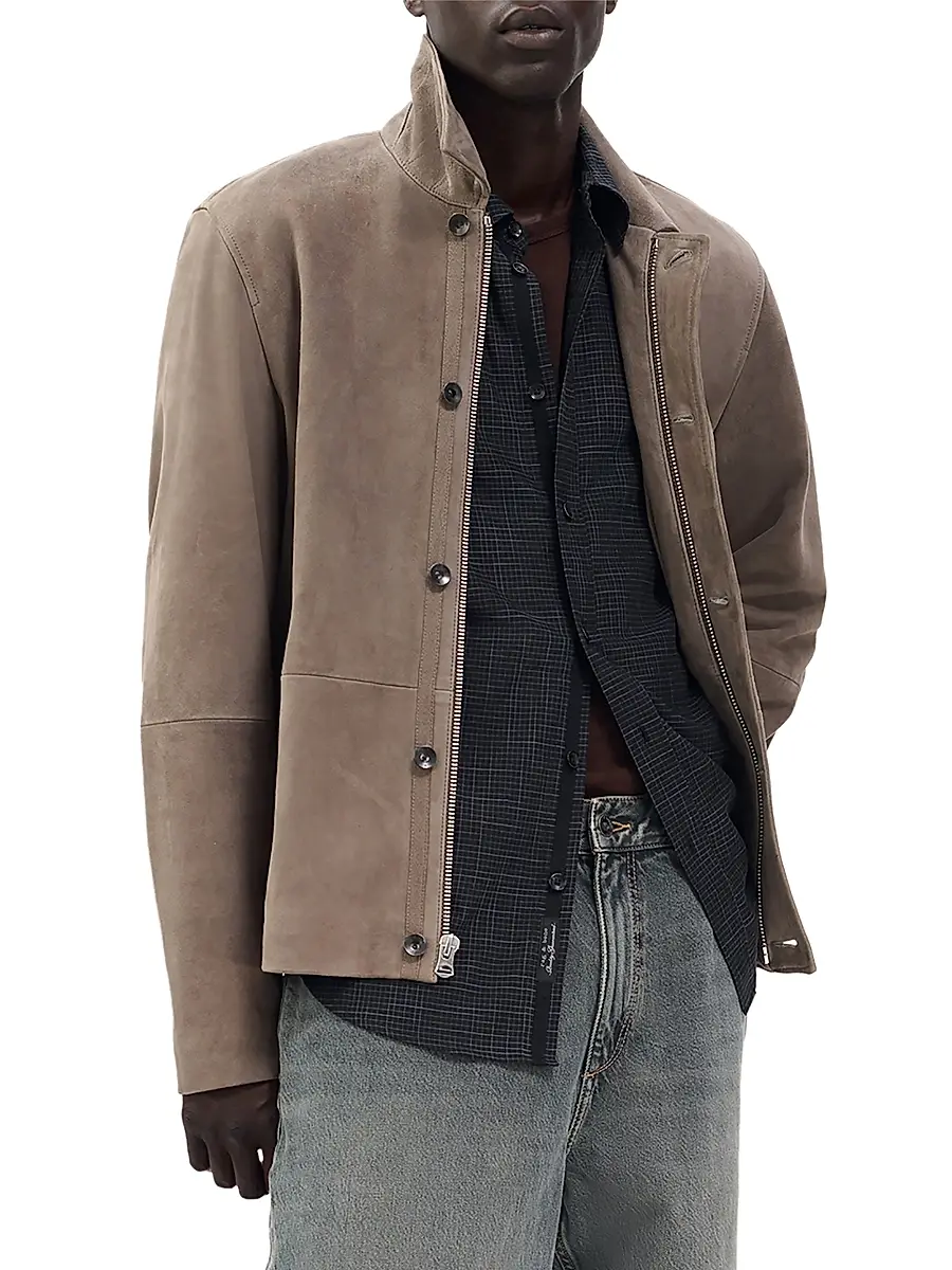 rag & bone Men's Dustin Suede Jacket | Thumbnail 4 rag & bone Men's Dustin Suede Jacket | Thumbnail 4