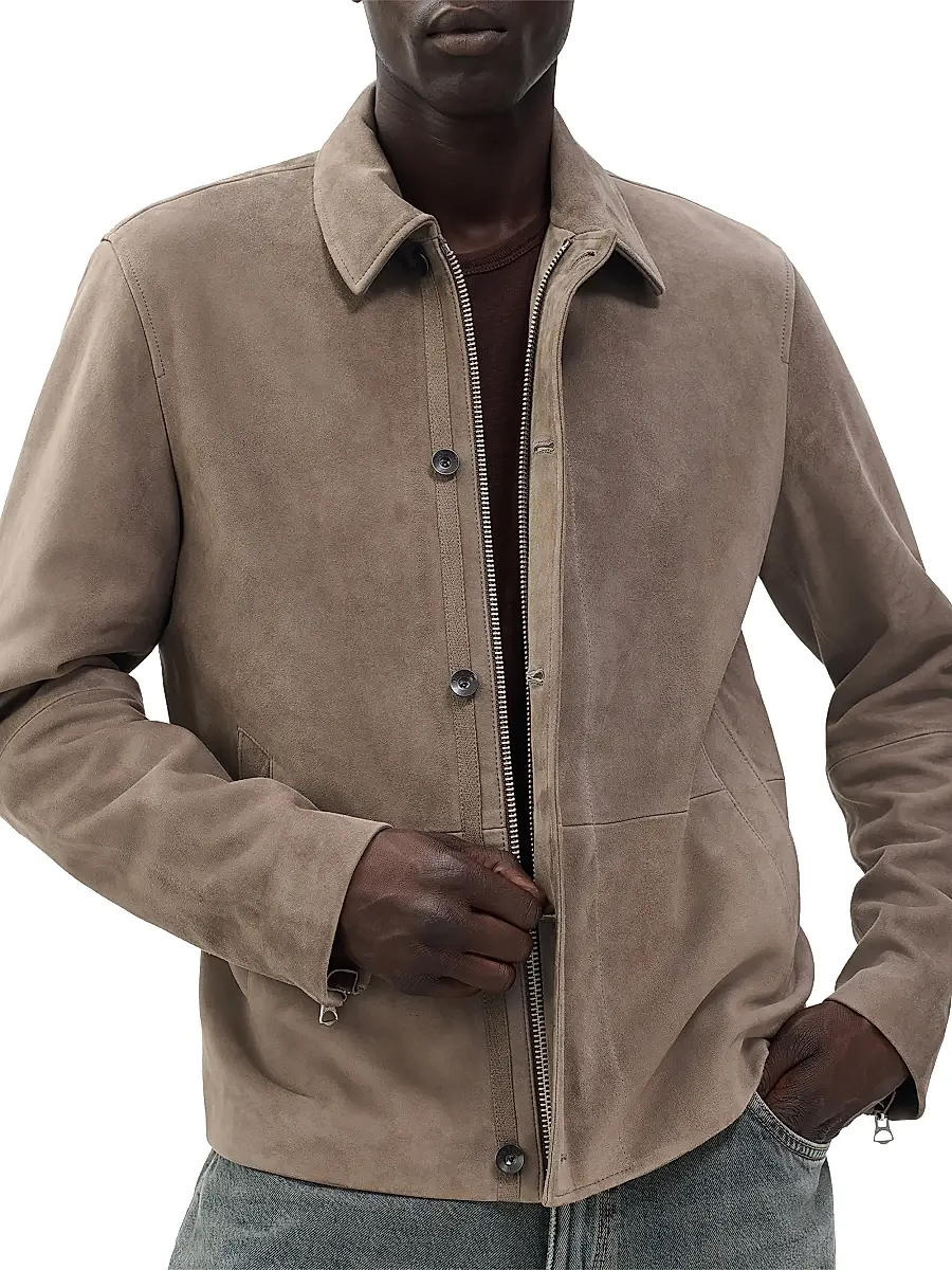 rag & bone Men's Dustin Suede Jacket | Thumbnail 6 rag & bone Men's Dustin Suede Jacket | Thumbnail 6