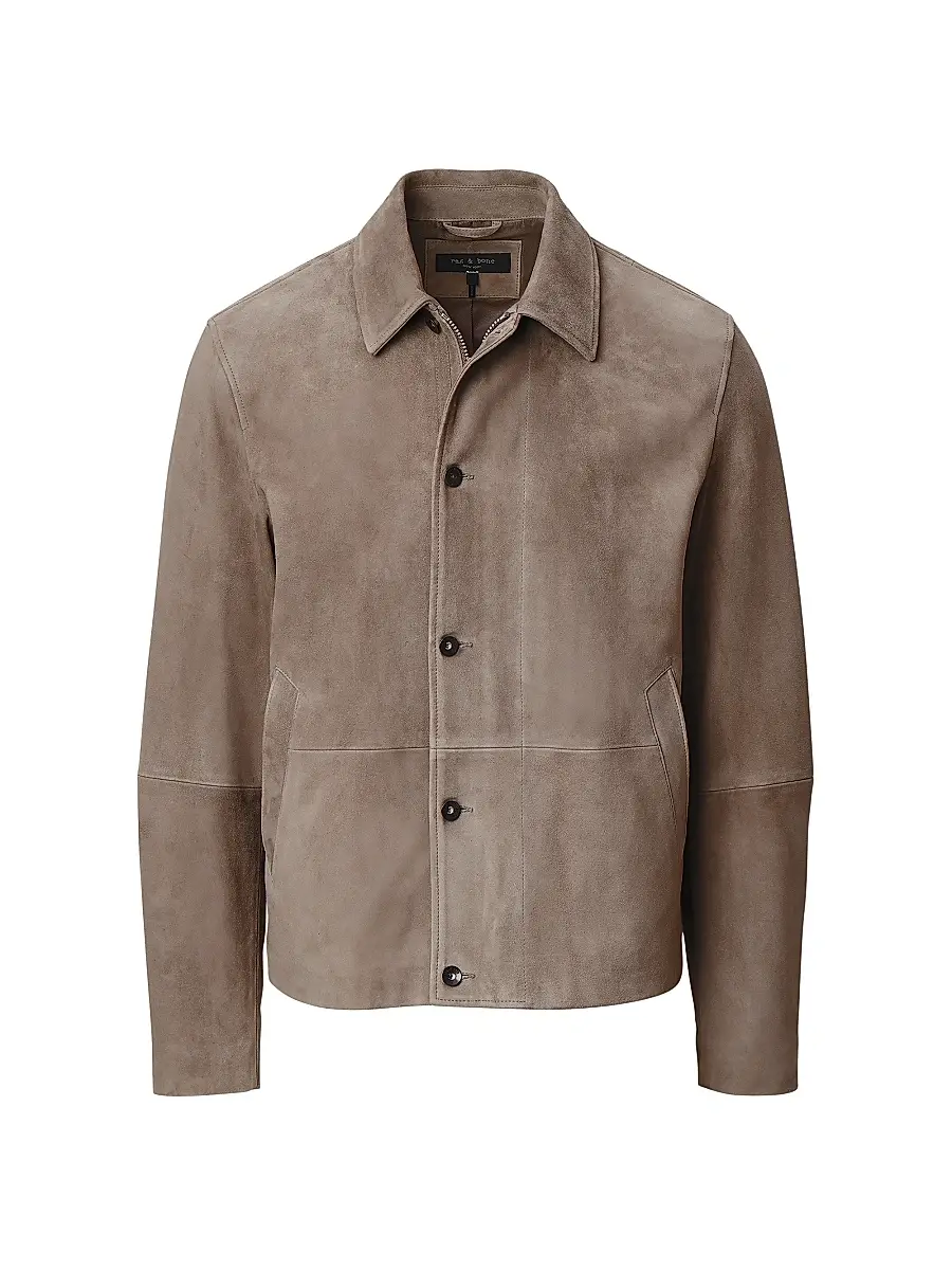 rag & bone Men's Dustin Suede Jacket
