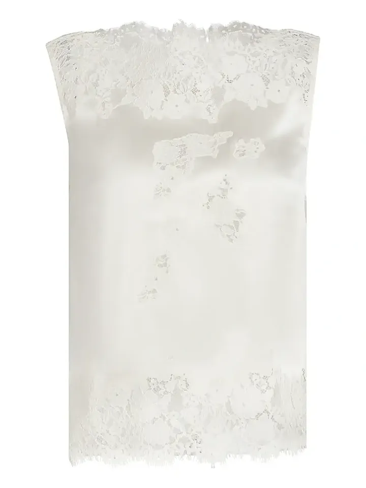 Women's Viviane Lace Silk Top