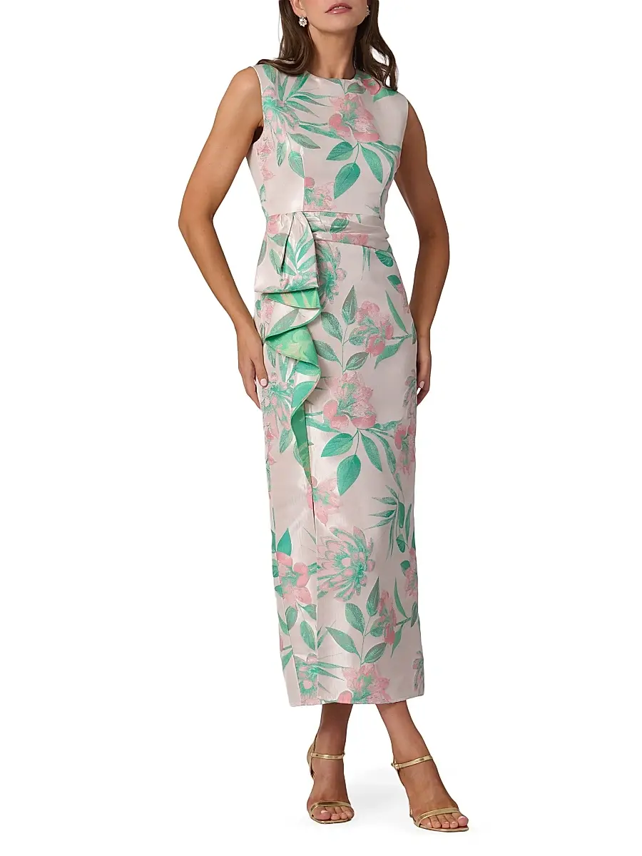 Shoshanna Women's Silvia Floral Cocktail Dress | Thumbnail 2