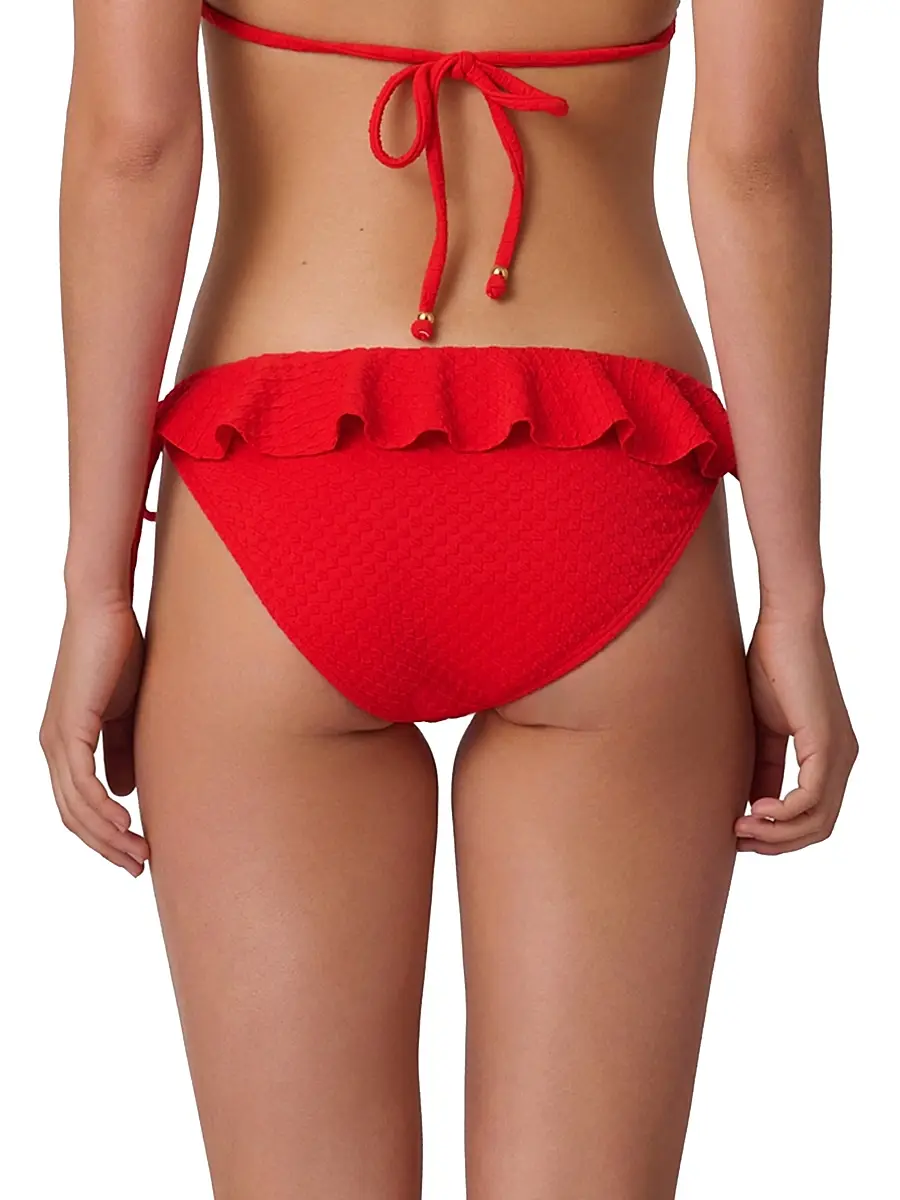 Shoshanna Women's Ruffled Bikini Bottom | Thumbnail 3