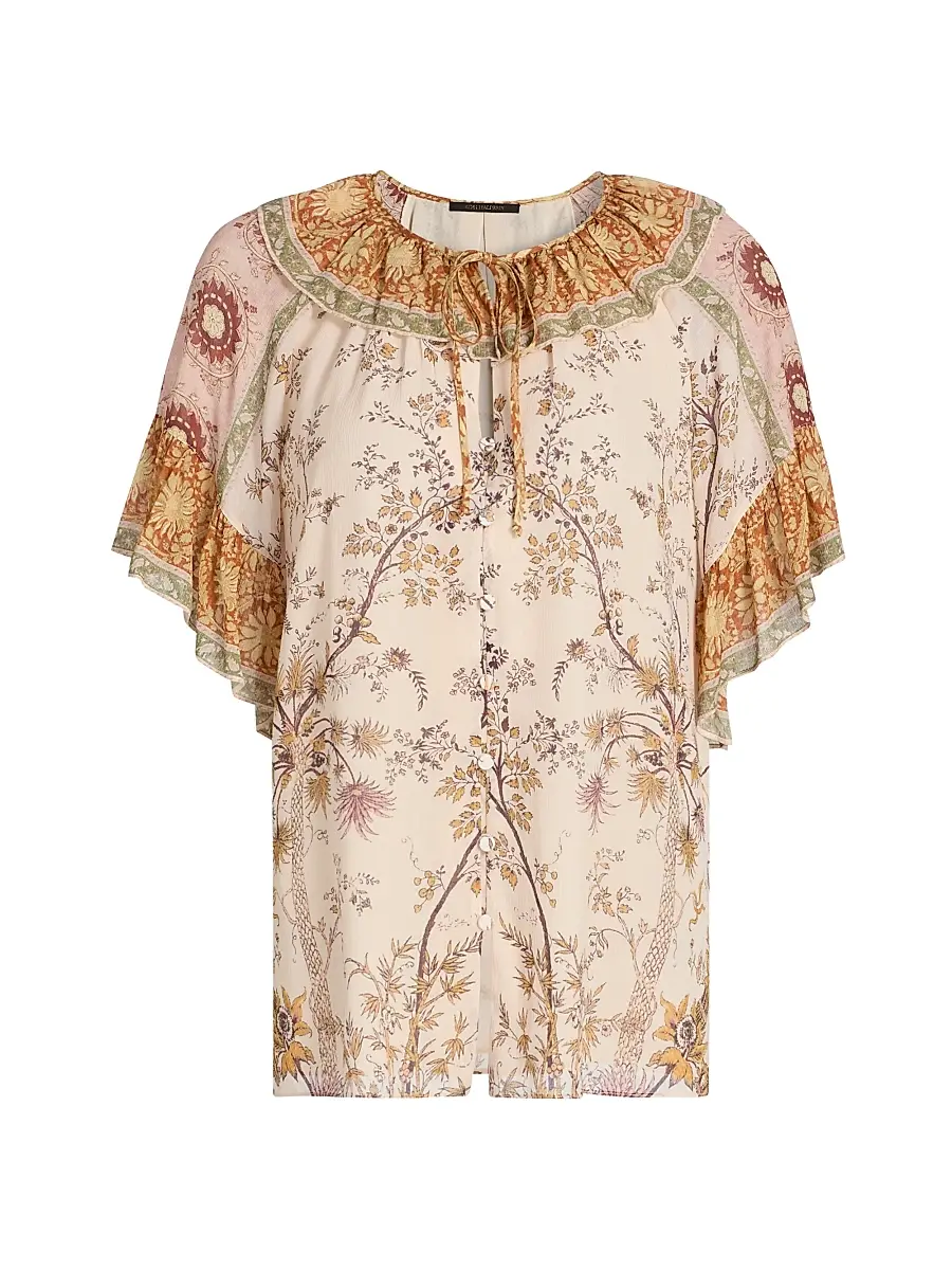 Kobi Halperin Women's Verity Printed Tunic Blouse