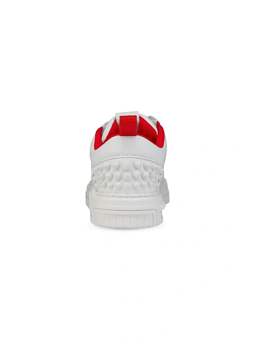 Christian Louboutin Men's Astroloubi Low-Top Sneakers - White | Thumbnail 3 Christian Louboutin Men's Astroloubi Low-Top Sneakers - White | Thumbnail 3