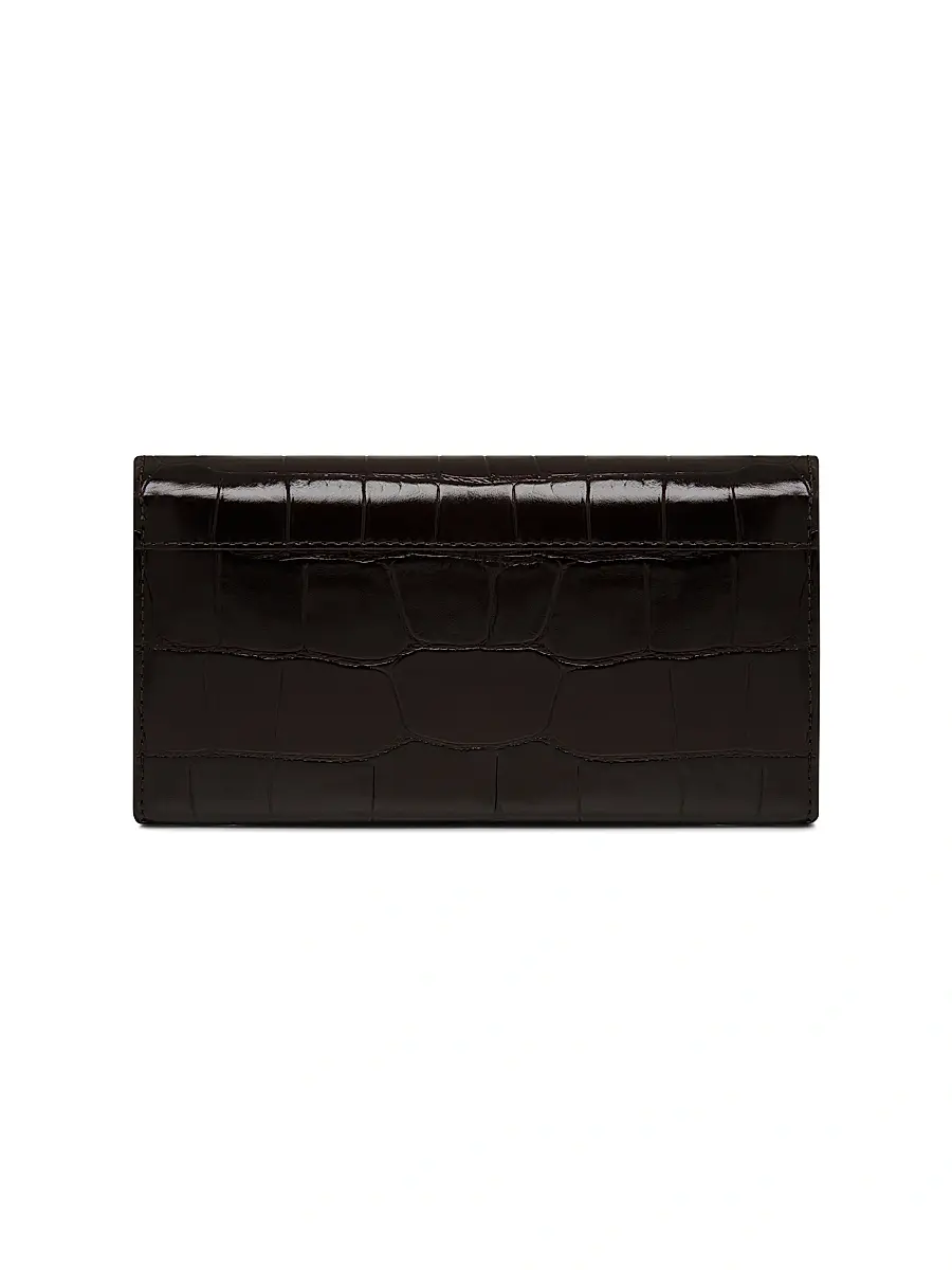 Strathberry Women's Multrees Large Croc-Embossed Leather Convertible Wallet-On-Chain | Thumbnail 6 Strathberry Women's Multrees Large Croc-Embossed Leather Convertible Wallet-On-Chain | Thumbnail 6