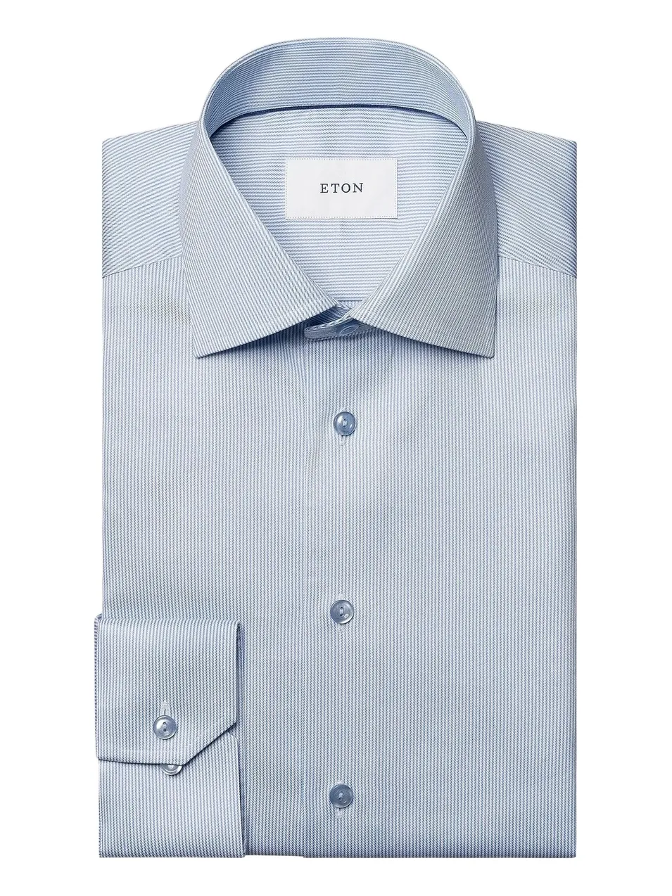 Men's Striped Twill Contemporary-Fit Shirt Men's Striped Twill Contemporary-Fit Shirt