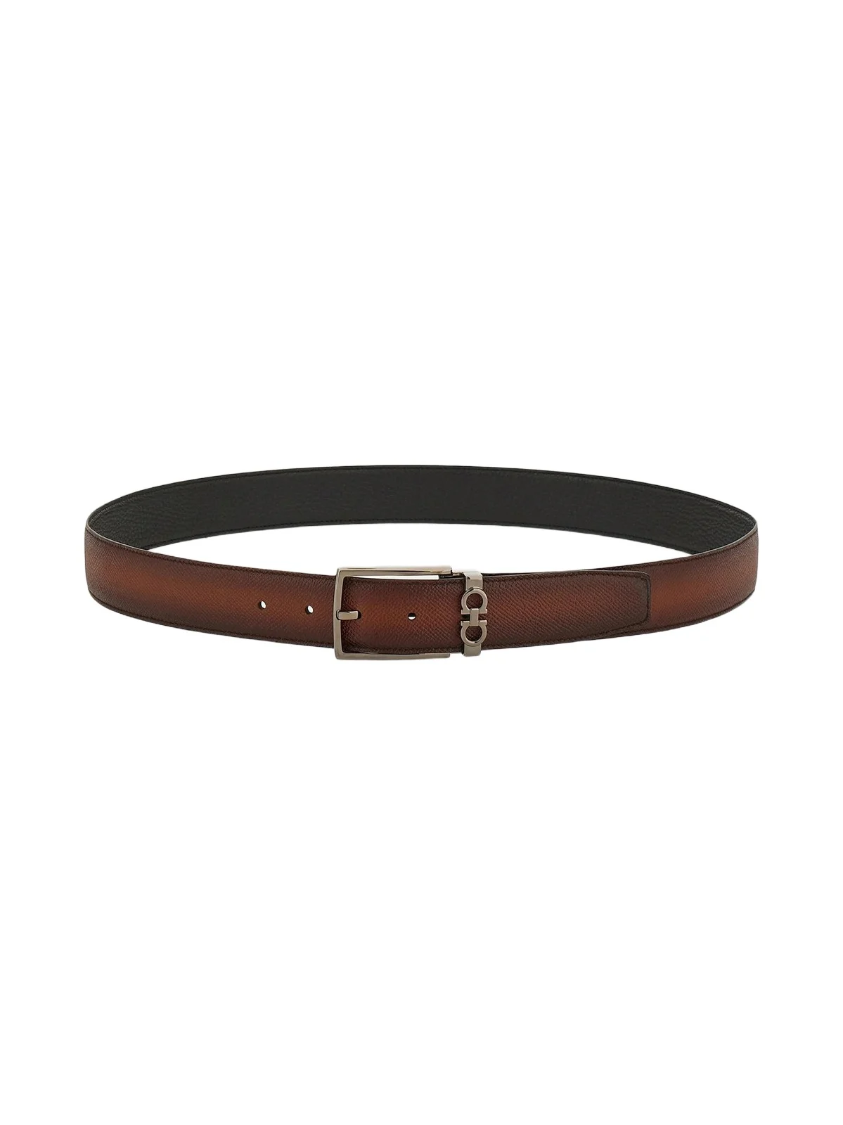 Men's Double Adjustable Leather Belt Men's Double Adjustable Leather Belt
