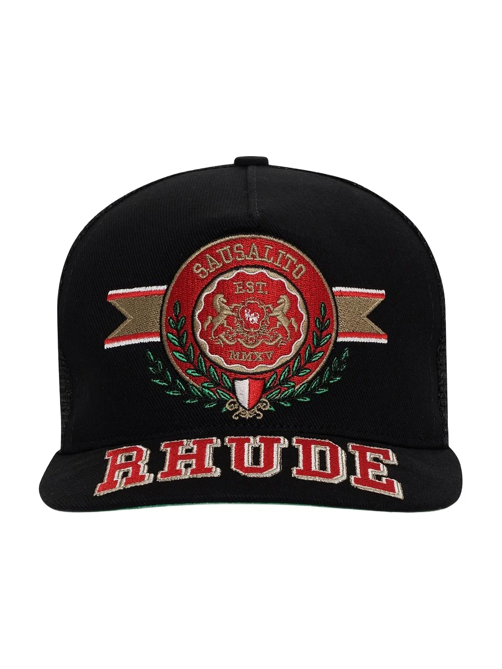 Men's Sausalito Crest Trucker Hat Men's Sausalito Crest Trucker Hat