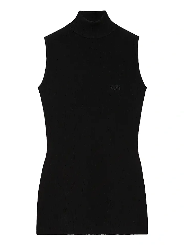 Women's Sleeveless Turtleneck Top