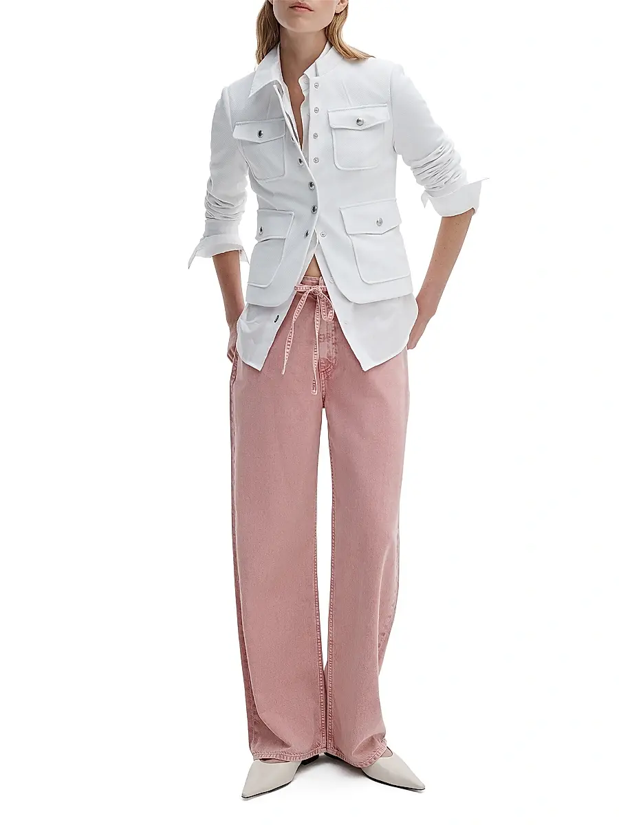 rag & bone Women's Mercer Knit Single-Breasted Blazer | Thumbnail 2 rag & bone Women's Mercer Knit Single-Breasted Blazer | Thumbnail 2