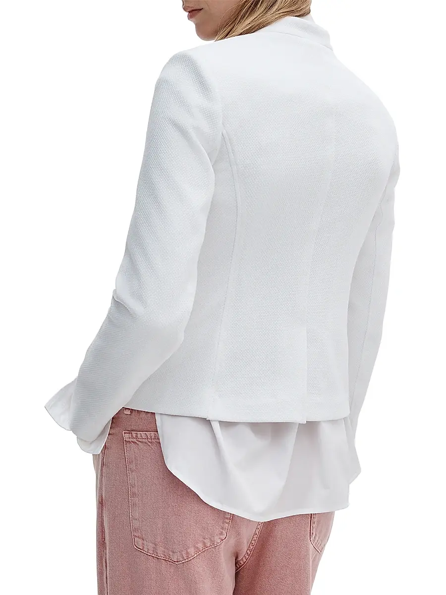 rag & bone Women's Mercer Knit Single-Breasted Blazer | Thumbnail 4 rag & bone Women's Mercer Knit Single-Breasted Blazer | Thumbnail 4