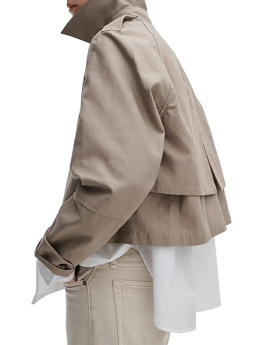 rag & bone Women's Jamie Crop Trench Jacket | Thumbnail 5 rag & bone Women's Jamie Crop Trench Jacket | Thumbnail 5