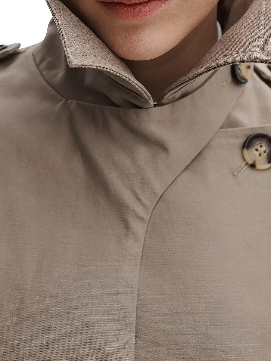 rag & bone Women's Jamie Crop Trench Jacket | Thumbnail 8 rag & bone Women's Jamie Crop Trench Jacket | Thumbnail 8