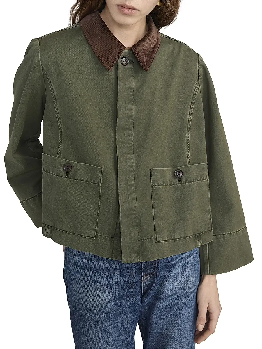 Frame Women's The Mini Swing Jacket | Thumbnail 4