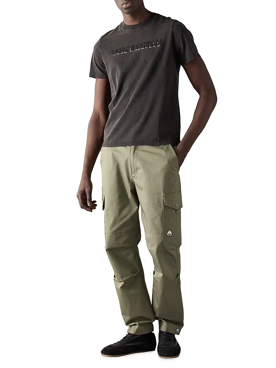 Moose Knuckles Men's Conway Cotton Crewneck T-Shirt | Thumbnail 2 Moose Knuckles Men's Conway Cotton Crewneck T-Shirt | Thumbnail 2