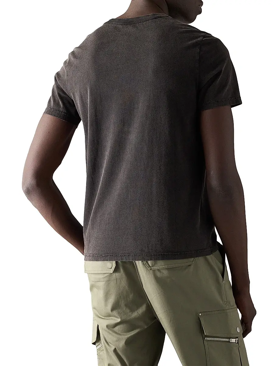 Moose Knuckles Men's Conway Cotton Crewneck T-Shirt | Thumbnail 5 Moose Knuckles Men's Conway Cotton Crewneck T-Shirt | Thumbnail 5