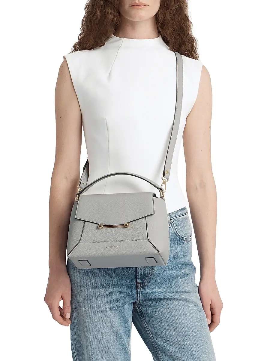 Strathberry Women's Mosaic Leather Top Handle Bag | Thumbnail 2 Strathberry Women's Mosaic Leather Top Handle Bag | Thumbnail 2