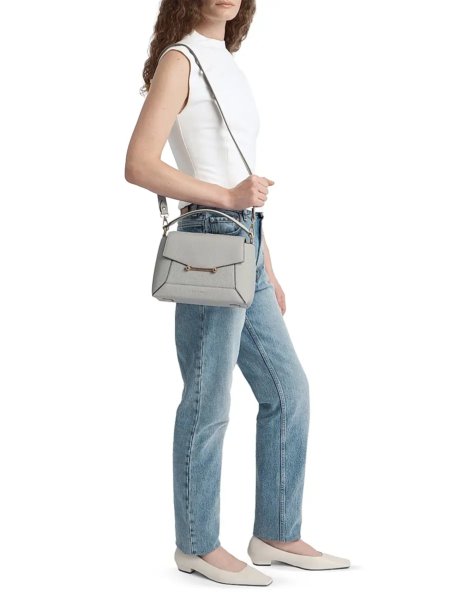 Strathberry Women's Mosaic Leather Top Handle Bag | Thumbnail 4 Strathberry Women's Mosaic Leather Top Handle Bag | Thumbnail 4
