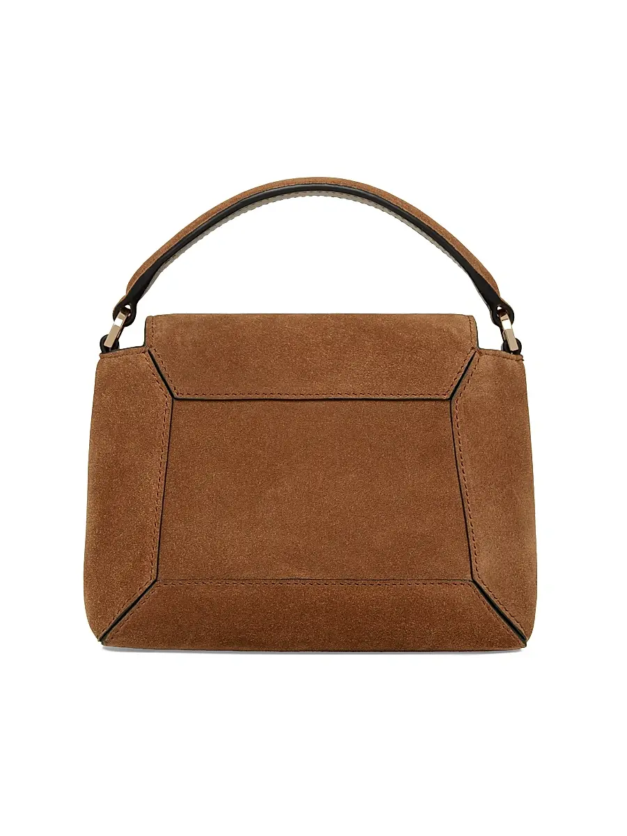 Strathberry Women's Mosaic Nano Suede Top Handle Bag | Thumbnail 7 Strathberry Women's Mosaic Nano Suede Top Handle Bag | Thumbnail 7
