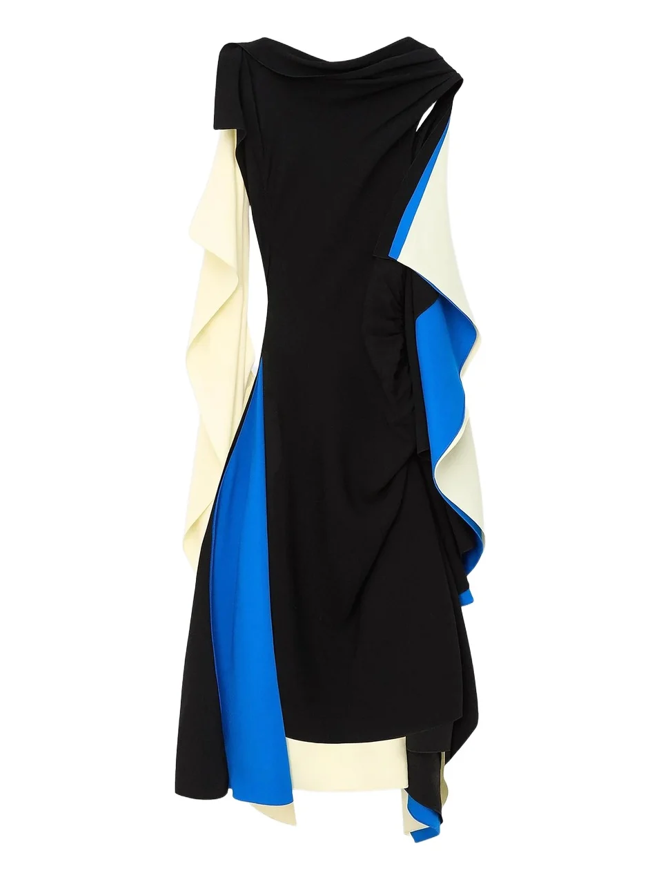 Loewe Women's Colorblock Cascade Midi-Dress