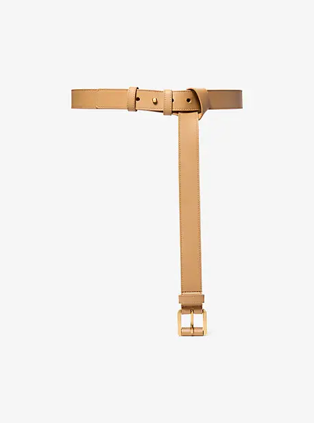 Michael Kors Collection Kaitlin Leather Trouser Belt in Black | Thumbnail 12 Michael Kors Collection Kaitlin Leather Trouser Belt in Black | Thumbnail 12