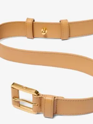 Michael Kors Collection Kaitlin Leather Trouser Belt in Black | Thumbnail 14 Michael Kors Collection Kaitlin Leather Trouser Belt in Black | Thumbnail 14