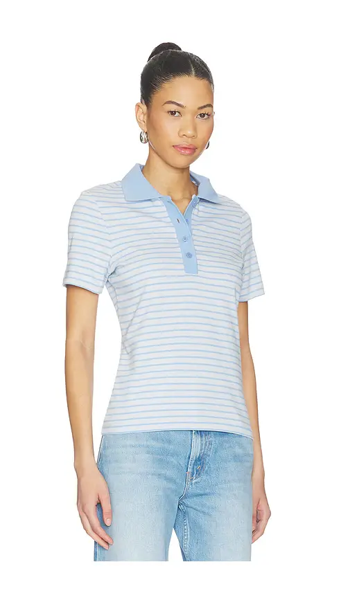 SAMSOE SAMSOE Saella Short Sleeve Polo. | Thumbnail 2