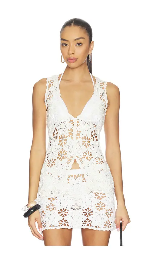 Show Me Your Mumu Heatwave Vest Top | Image 1 Show Me Your Mumu Heatwave Vest Top | Image 1