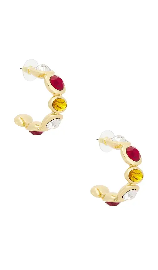 petit moments Sevilla Hoop Earrings | Image 1 petit moments Sevilla Hoop Earrings | Image 1