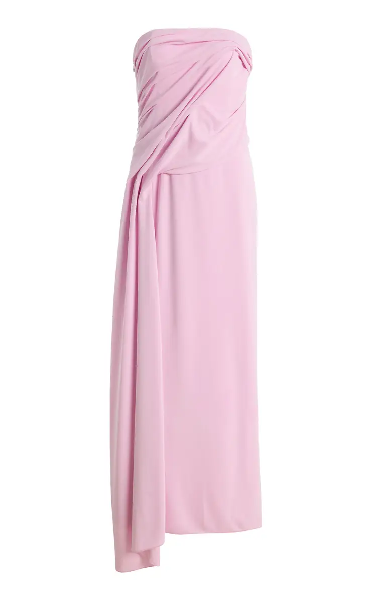 Significant Other Exclusive Genesis Strapless Draped Crepe Maxi Dress | Thumbnail 4 Significant Other Exclusive Genesis Strapless Draped Crepe Maxi Dress | Thumbnail 4