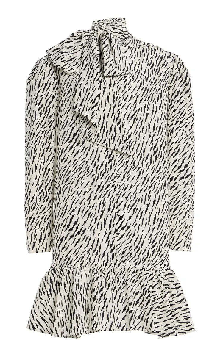 FRANÇOISE Arabella Silk Mini Dress | Thumbnail 2