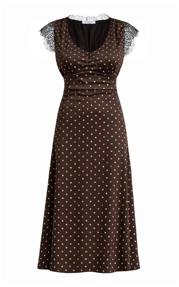 Lisette Silk Midi Dress Lisette Silk Midi Dress