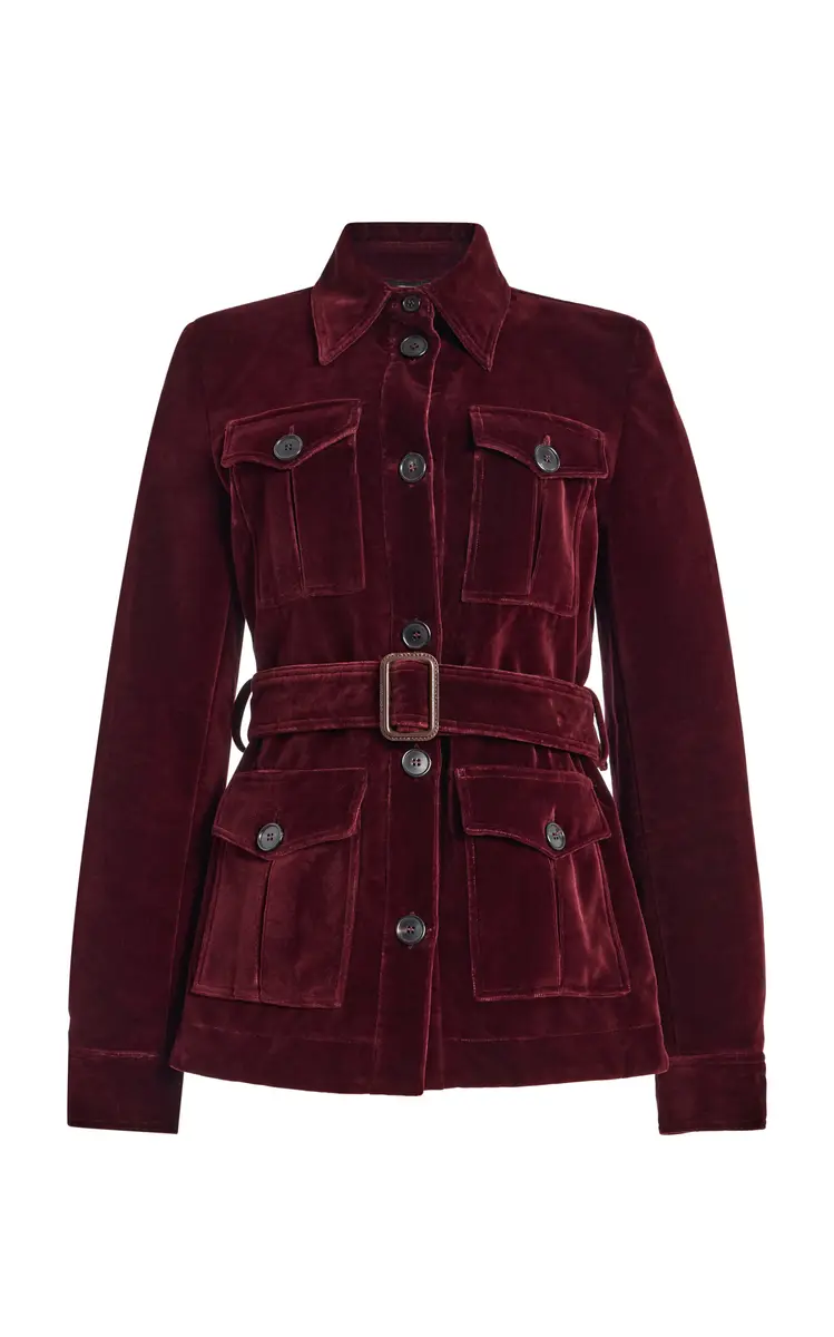 Sutton Belted Cotton Jacket Sutton Belted Cotton Jacket