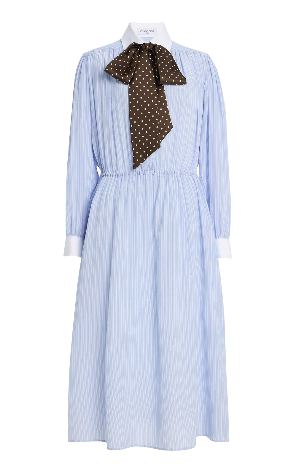 Blair Bow Silk Midi Dress Blair Bow Silk Midi Dress