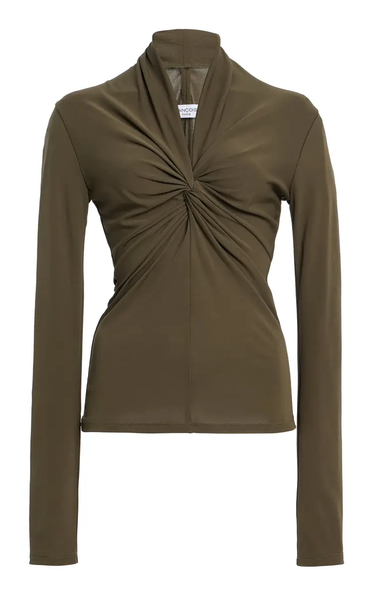 FRANÇOISE Coralie Ruched Top | Thumbnail 2
