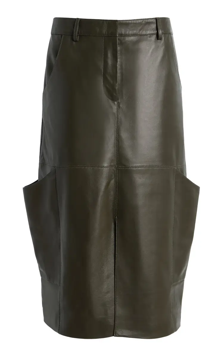 Oakley Leather Midi Skirt Oakley Leather Midi Skirt