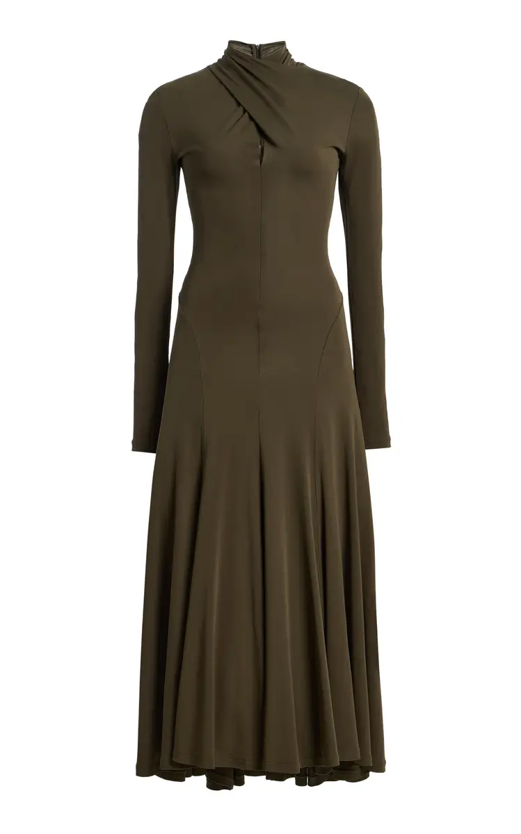 Felka Ruffled Midi Dress Felka Ruffled Midi Dress