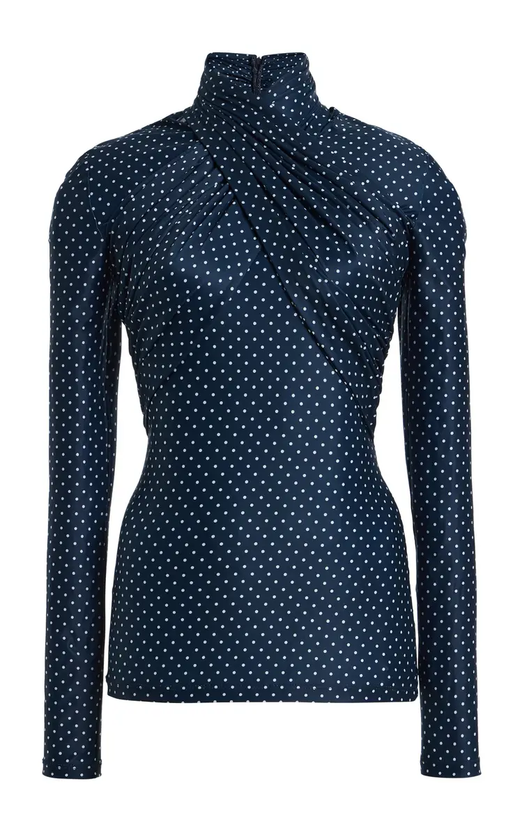 Odessa Draped Jersey Top Odessa Draped Jersey Top