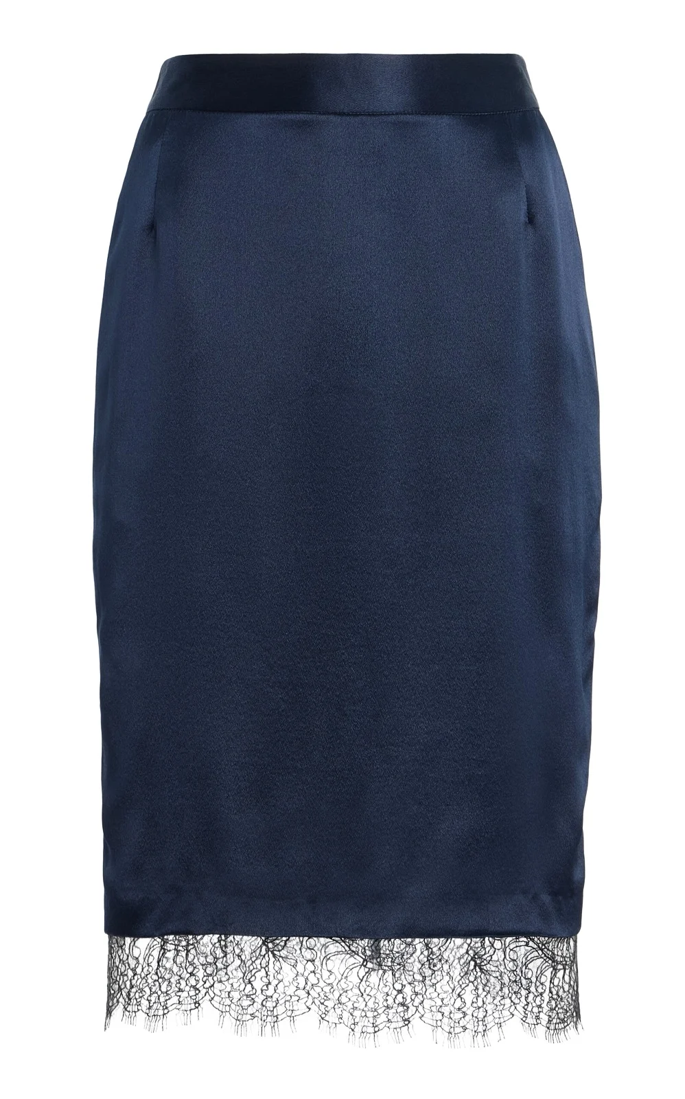 Layla Polka Dot Silk Midi Skirt