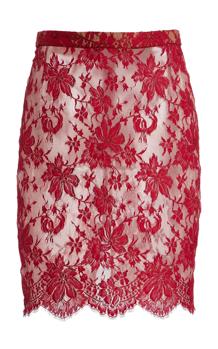 FRANÇOISE Paulina Lace Midi Skirt | Thumbnail 2