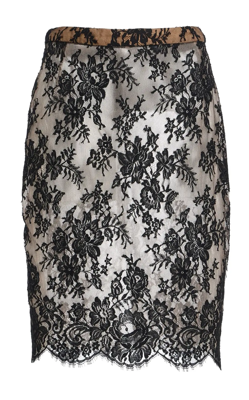 Paulina Lace Midi Skirt