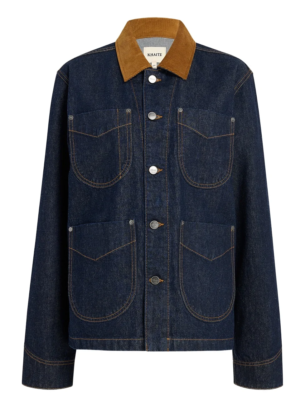 Khaite Wyatt Denim Chore Jacket