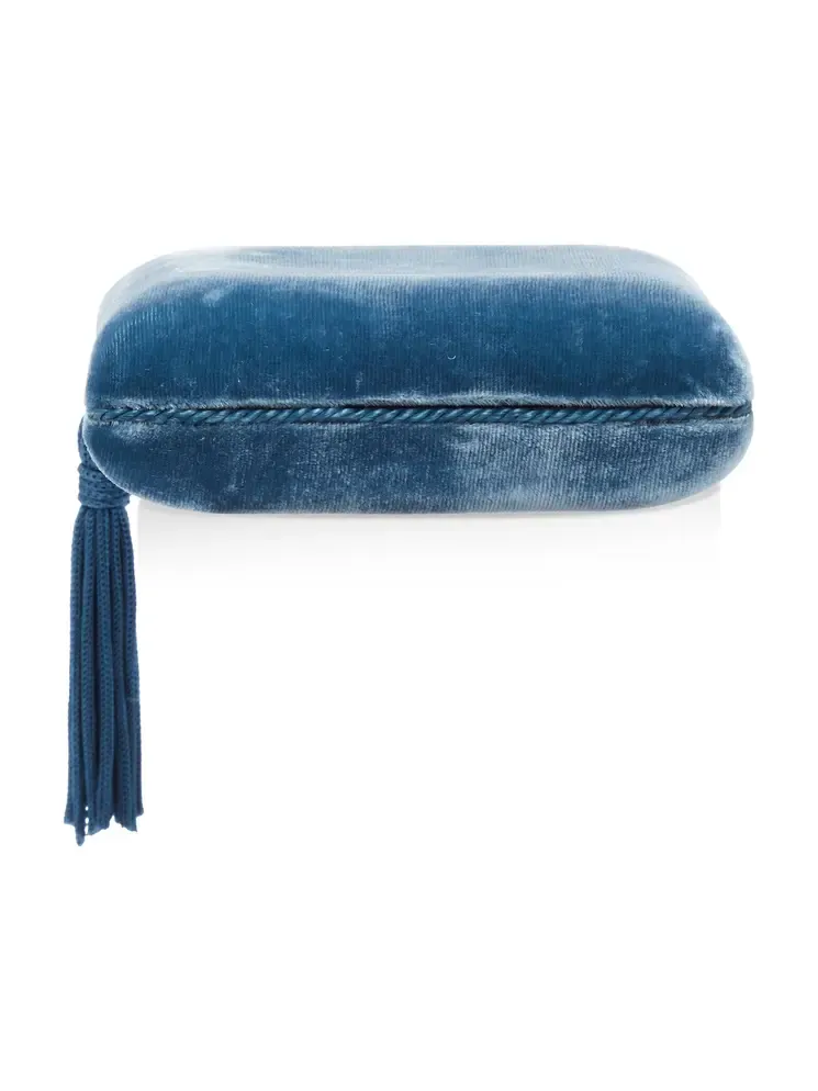 Sophie Bille Brahe Tasseled Velvet Jewelry Case