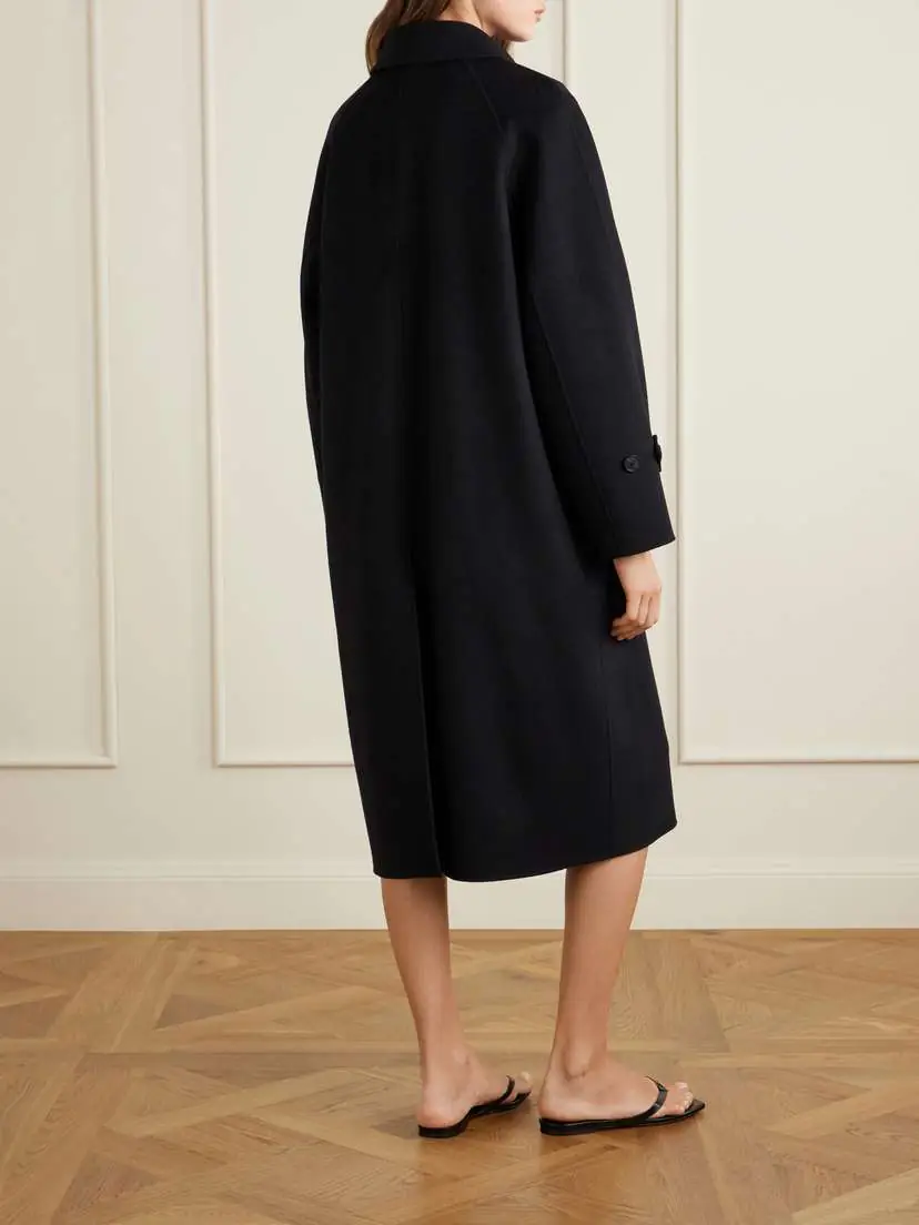 Auralee Melton Wool Coat | Thumbnail 4 Auralee Melton Wool Coat | Thumbnail 4