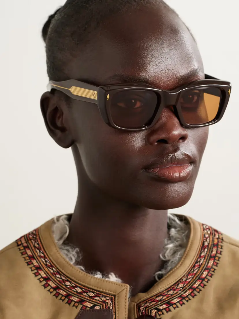 Jacques Marie Mage Corniche D-frame Acetate Sunglasses | Thumbnail 2