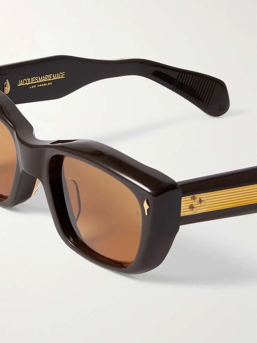 Jacques Marie Mage Corniche D-frame Acetate Sunglasses | Thumbnail 4
