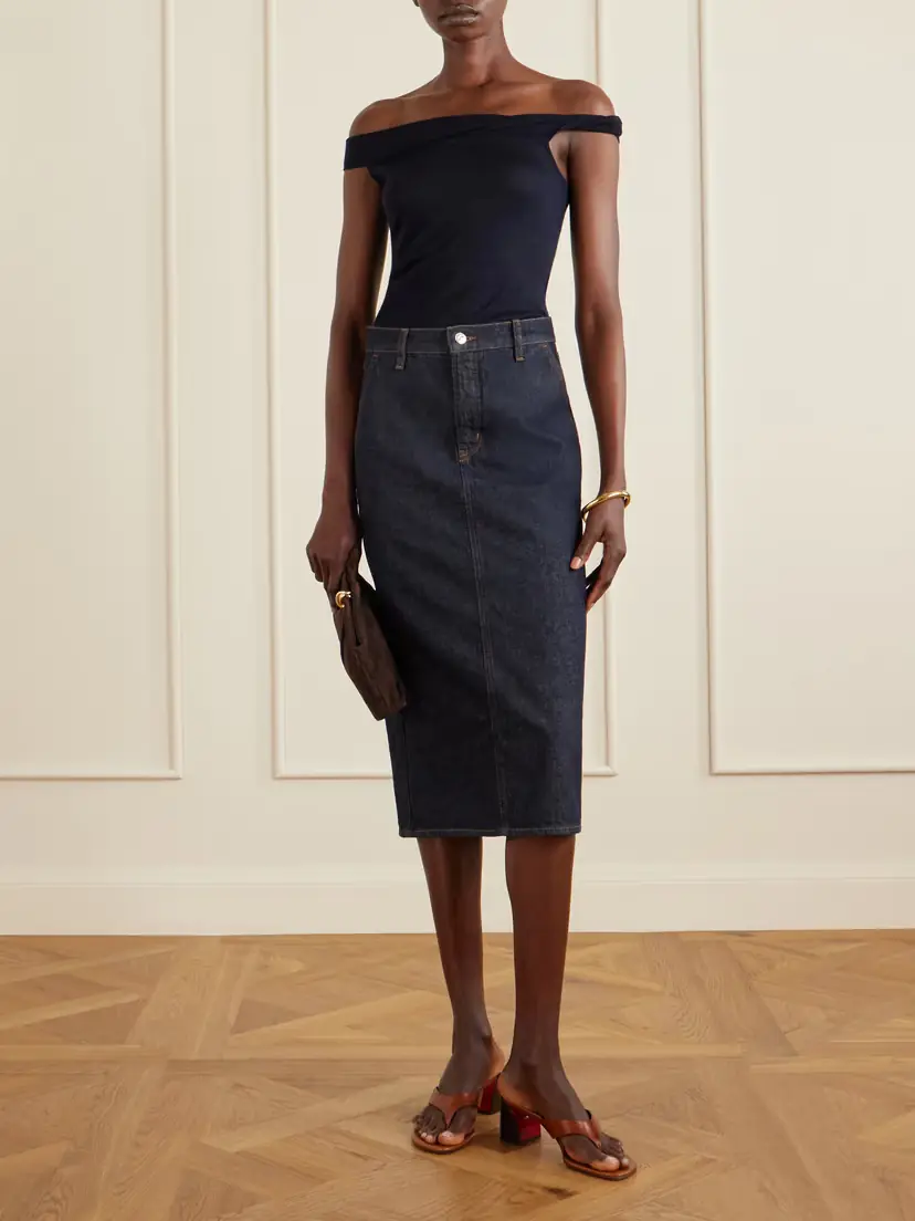 Arch4 Off-the-shoulder Silk And Cashmere-blend Top | Thumbnail 2 Arch4 Off-the-shoulder Silk And Cashmere-blend Top | Thumbnail 2
